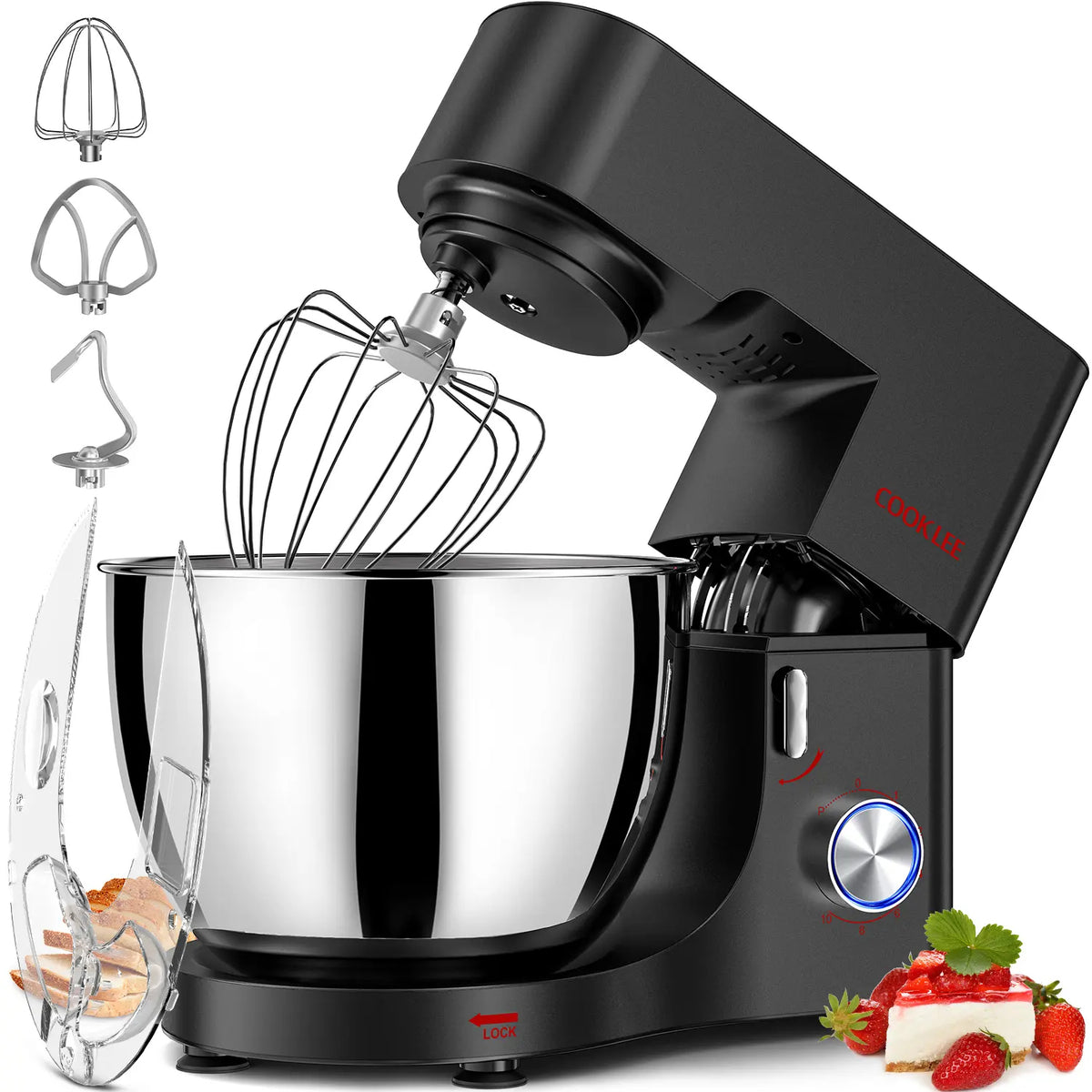 9.5 Qt 660W Stand Mixer Kitchen